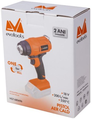 Pistol Aer Cald fara Acumulator si Incarcator ONE EPTO / U[V]: 18 | Travandi.ro