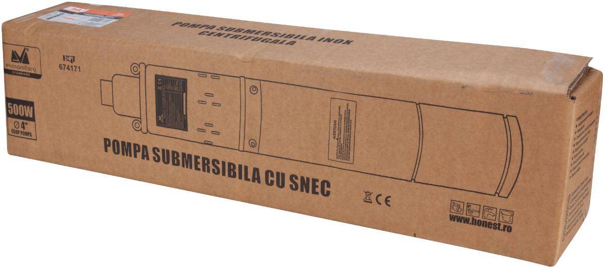 Pompa submersibila EvoSanitary Standard 750 W 50 l/min refulare 120 m inox 3 Pompa submersibila EvoSanitary Standard 750 W 50 l/min refulare 120 m inox - Image 3