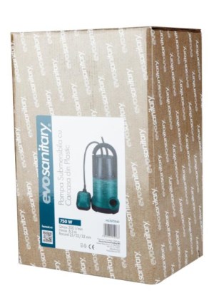 Pompa submersibila EvoSanitary Standard 550 W 185 l/min refulare 8.5 m plastic | Travandi.ro