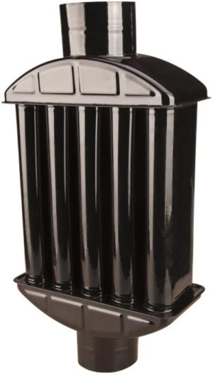Recuperator Caldura Emailat 1051 / D[mm]: 120; C: Negru | Travandi.ro