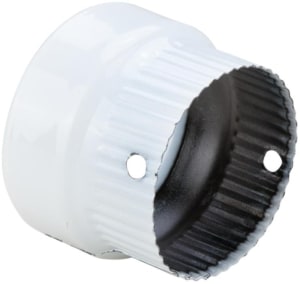 Reductie Burlan Emailat diametru: 130-120mm, Tip: alb | Travandi.ro