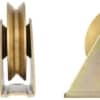 Roata Aplicata cu Suport si Rulment pentru Porti Culisante diametru: 90mm, tip profil: R, sarcina maxima: 150kg