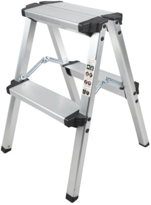 Scara Dubla din Aluminiu ETS, Numar trepte 2 trepte, Inaltime 48 cm | Travandi.ro