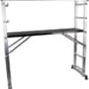 Scara din Aluminiu Tip Schela, Inaltime deschisa 190 cm, Inaltime rezemata 330 cm