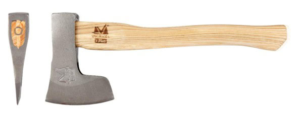 Topor Forjat Tip Romanesc cu Coada Lemn greutate: 1kg, lungime coada: 400mm