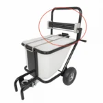 Cuva material Bisonte 60 l include conector pentru pompa PAZ81X si capac