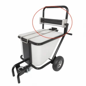 Cuva material Bisonte 60 l include conector pentru pompa PAZ81X si capac