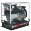 Generator de curent diesel GENMAC Minicage G13100KEO trifazat ATS optional 11,9 kW pornire electrica