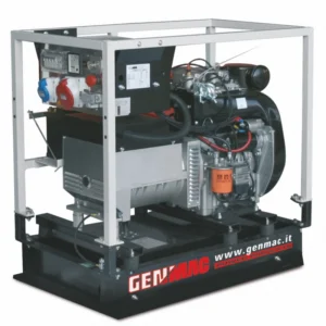 Generator de curent diesel GENMAC Minicage G13100KEO trifazat ATS optional 11,9 kW pornire electrica
