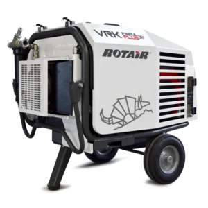 Motocompresor ROTAIR VRK FIBRA presiune 15 bar debit  1000 l/min motor Honda  GX 690 22,5 cp