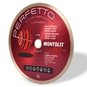 Disc Montolit CPF250 PERFETTO pentru gresie portelenata/ceramica/sticla/marmura/granit Ø 250 mm