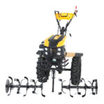 ProGARDEN Campo 1873 Alpine V2 motocultor 18CP, 2+1 trepte, 3+1+1 freze, roti 6.00-12, benzina, EU V, pornire electrica, 2 prize putere