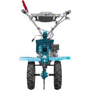Pachet Motocultor DAKARD HS 1100D NEW Benzina 18 CP latime 120 cm + Roti metalice + Plug reversibil | Travandi.ro