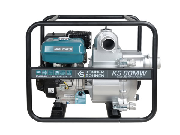 Motopompa Könner & Söhnen KS  80MW pentru apă murdară 1100l/min