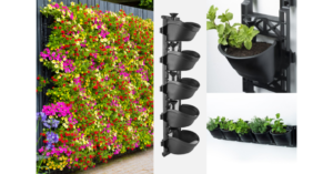 Set ghiveci pentru peretele vertical 8" 30x24x21cm | Travandi.ro