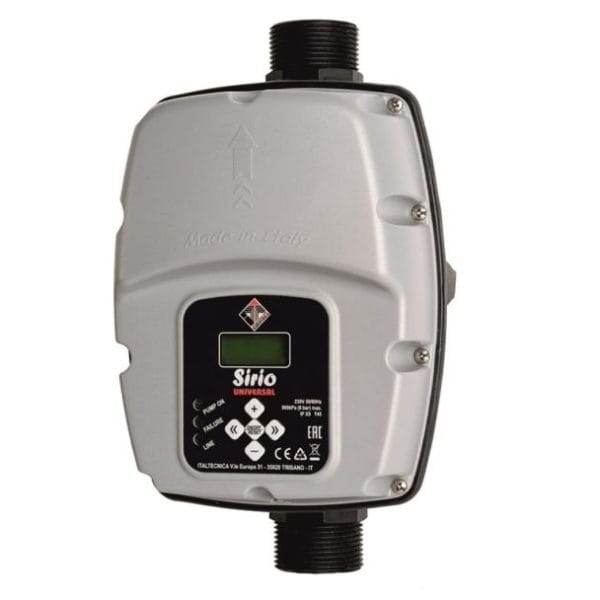 Invertor pentru pompe electrice Italtecnica SIRIO Universal, 1x230 V / 3x230 V, max 1100 W