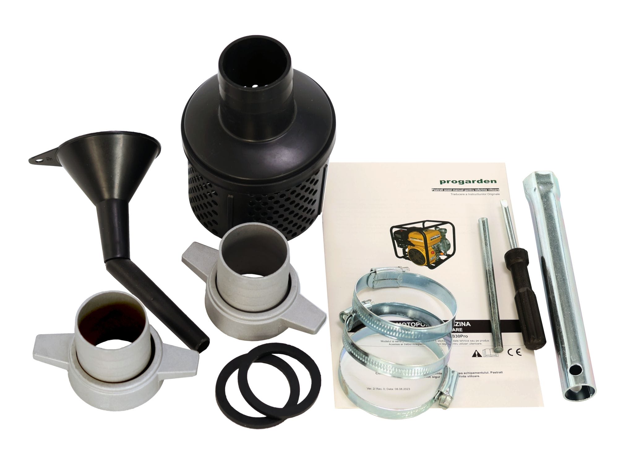 ProGARDEN PB20Pro motopompa 2"/50mm, benzina, apa curata, pornire la sfoara 6 ProGARDEN PB20Pro motopompa 2"/50mm, benzina, apa curata, pornire la sfoara - Image 6