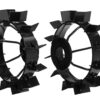 Progarden RM47 set 2 roti metalice 475x30x115mm, accesoriu motocultoare seria Campo U
