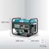 Generator pe benzina "Könner & Söhnen" KS 2900