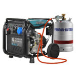 Generator de curent benzina Konner & Sohnen KS 8100iEG monofazat invertor 8,5 kW pornire electrica