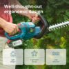 Foarfecă electrică pentru tuns gard viu fără fir KS HT-20V
