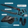 Suflantă de frunze fără fir KS LBV-40V