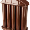 Recuperator Caldura Emailat 1051 / D[mm]: 130; C: Maro