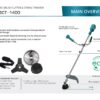 Trimmer de tuns iarbă electric KS BCT-1400