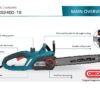 Drujbă (fierăstrău cu lanț) electriă KS CS2400-18