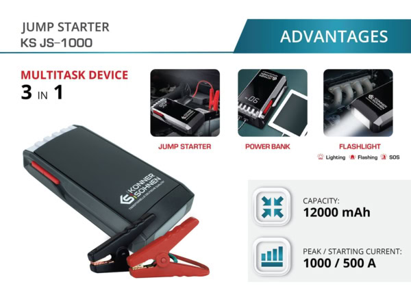 Starter auto Könner & Söhnen KS JS-1000 - Image 2