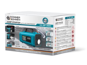 Dispozitiv de pornire cu compresor acumulator Könner & Söhnen KS JSP-2000 | Travandi.ro