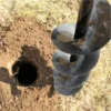 Motoburghiu BISONTE Agro Garden BTA-30M-S cu suport de lucru, (fara burghie), motor 3cp