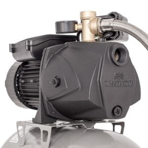 Hidrofor cu pompa autoamorsanta Wasserkonig 25LM4.2-45, fonta, putere 1000 W, debit 4200 l/h, inaltime refulare 45 m, vas de expansiune 24 l | Travandi.ro