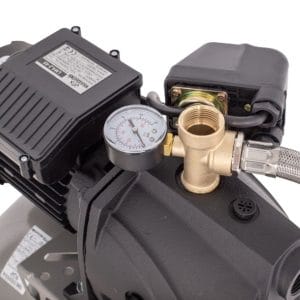 Hidrofor cu pompa autoamorsanta Wasserkonig 25LM4.2-45, fonta, putere 1000 W, debit 4200 l/h, inaltime refulare 45 m, vas de expansiune 24 l | Travandi.ro