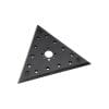Pad triunghiular pentru slefuit Flex 354988, cu gauri