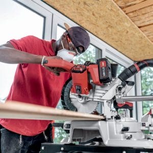 Fierastrau circular pentru taieri inclinate Flex SMS 190 18.0-EC, compatibil cu acumulator Li-Ion 18 V, diametru panza 190 x 30 mm | Travandi.ro