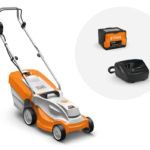 Pachet Masina de tuns gazon STIHL RMA 239 Acumulator 36 V 37 cm cos 40 l + acumulator AK 20 si incarcator AL101