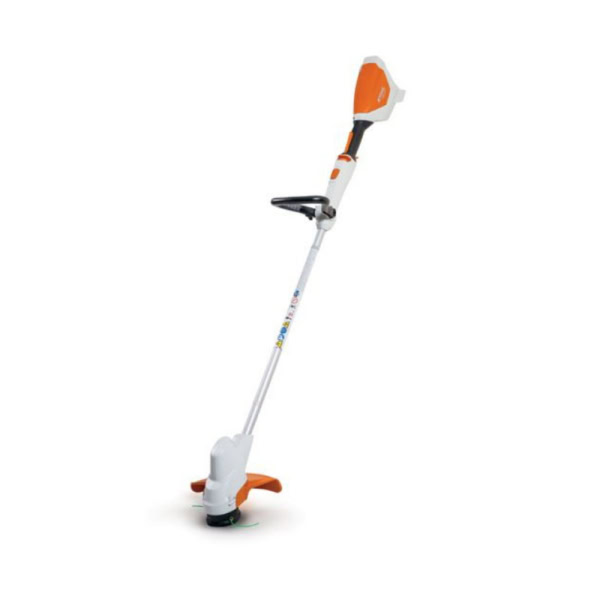 Motocoasa cu acumulator STIHL FSA 57 fata baterie si incarcator