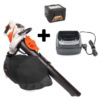 Set suflanta / aspirator frunze STIHL SHA 56 cu acumulator AK20 si incarcator AL101