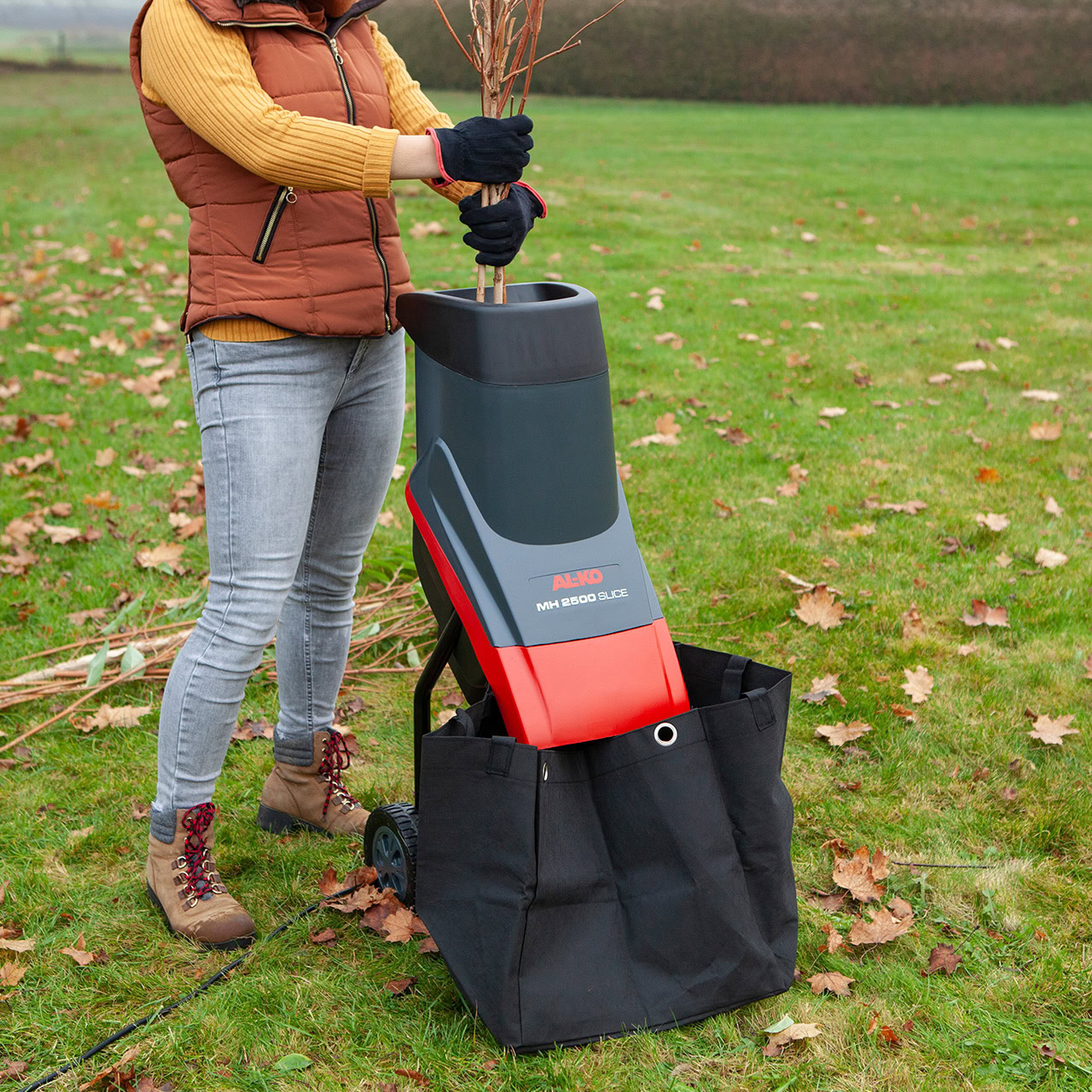 tocator crengi electric AL-KO MH 2500 SLICE, 40mm, cos colector 50L 6 tocator crengi electric AL-KO MH 2500 SLICE, 40mm, cos colector 50L - Image 6