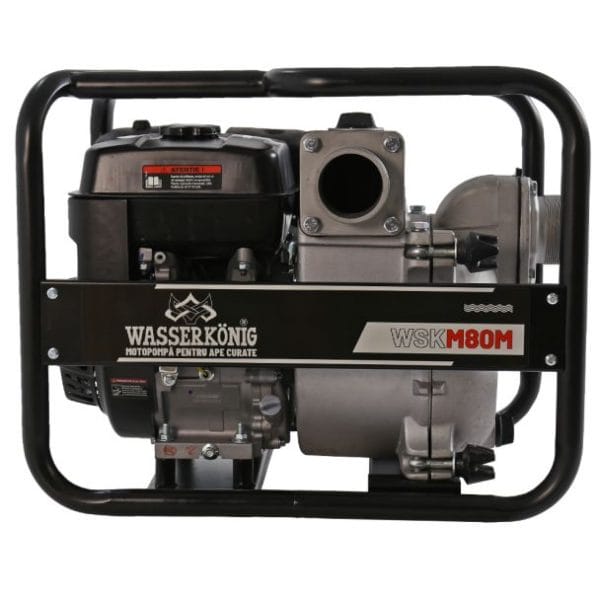 Motopompa 3" pentru apa cu namol Wasserkonig WSKM80M - Image 9