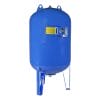 Vas de expansiune vertical Wassertechnik WTH150VMBLUE, apa rece, volum 150 l, presiune max.10 bari, cu suport, manometru