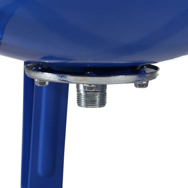 Vas de expansiune vertical Wassertechnik WTH150VMBLUE, apa rece, volum 150 l, presiune max.10 bari, cu suport, manometru - Image 4