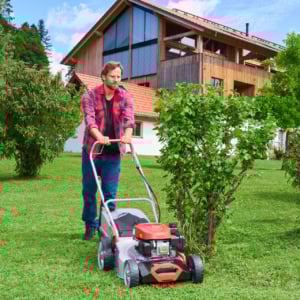 Masina de tuns gazon AL-KO Classic 5.14 SP-A 3in1 Benzina 2.8 CP 51 cm carcasa otel cos 65 l | Travandi.ro