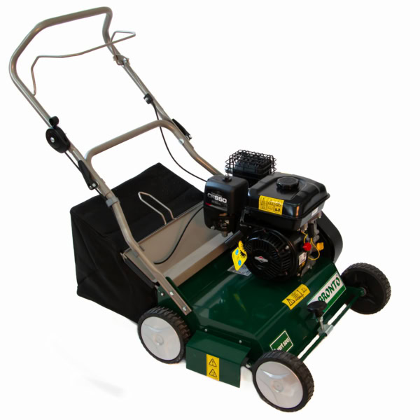 Scarificator de gazon BRONTO B-vert SC 45 pe benzina, 45cm, cu cos