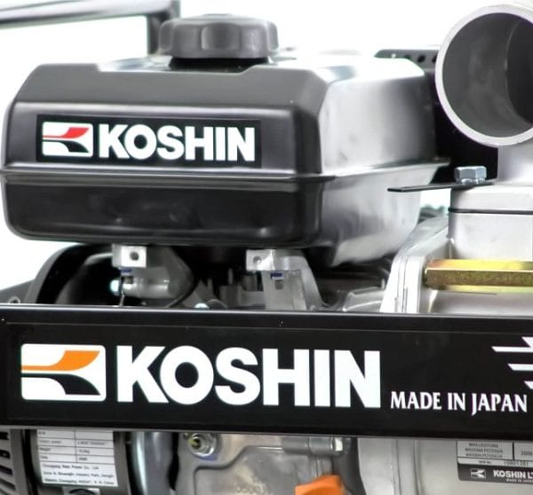 Motopompa ape semimurdare KOSHIN STH-80X-BDW motor Honda GX160 Ø 80 mm debit 54 mc/h - Image 4
