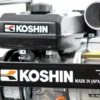 Motopompa ape semimurdare KOSHIN STV-80X-BAA motor Koshin K180 Ø 80 mm debit 54 mc/h