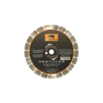Disc Bisonte diamantat segmentat silentios, pentru caramida, beton, marmura, granit, D=300mm