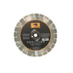 Disc Bisonte diamantat segmentat silentios, pentru caramida, beton, marmura, granit, D=350mm