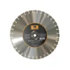 Disc Bisonte diamantat segmentat silentios, pentru caramida, beton, marmura, granit, D=500mm